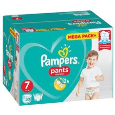 Pampers трусики Pants 7 (17+ кг) 80 шт.