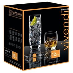 Nachtmann Набор стаканов Vivendi Tumbler Set 90091 12 шт. бесцветный