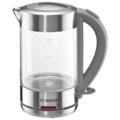 Чайник Bosch TWK 7090B, прозрачный/серебристый