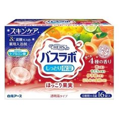 Hakugen Соль для ванны Hers Bath Labo с ароматами абрикоса, медового кумквата, мандарина, лайма, 720 г