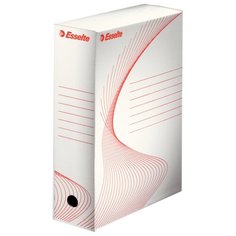 Esselte Короб архивный Standard 100 A4, микрогофрокартон белый