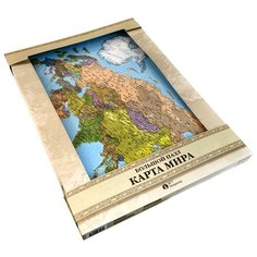 Пазл Геоцентр Карта мира (ПМ169), 169 дет.