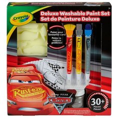 Crayola Deluxe Большой набор смываемых красок "Тачки 3" (54-0159)