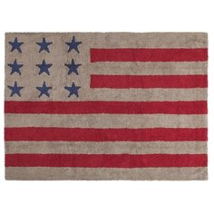 Ковер Lorena Canals Флаг США, размер: 1.6х1.2 м, красный
