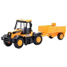 Трактор HTI JCB - Трактор (TL107.V15/tractor) 1:32 26 см желтый