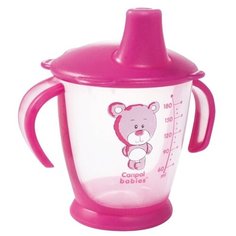 Поильник-непроливайка Canpol Babies 31/500, 180 мл красный