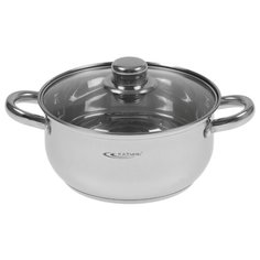 Кастрюля Катунь Гретта 3,2 л, серебристый Katun