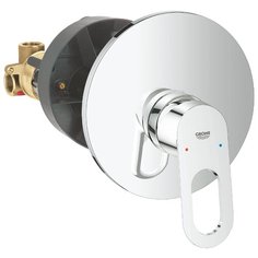 Смеситель для душа Grohe BauLoop 29080000 + 33964 однорычажный встраиваемый хром