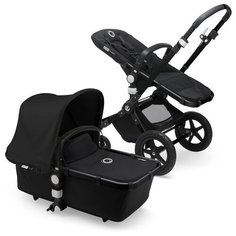 Универсальная коляска Bugaboo Cameleon3 Plus (2 в 1) black/black/black, цвет шасси: черный
