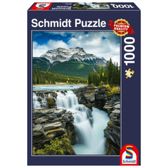 Пазл Schmidt Водопад Атабаска Канада (58360), 1000 дет.
