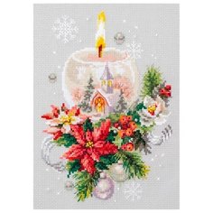 Чудесная Игла Набор для вышивания Рождественская свеча 16 х 23 см (100-231)