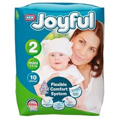 Joyful подгузники 2 (3-6 кг)10 шт.
