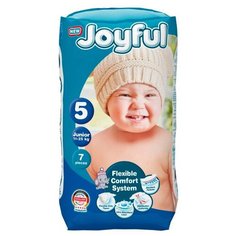 Joyful подгузники 5 (11-25 кг) 7 шт.
