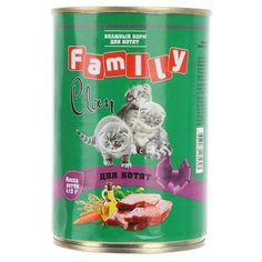 Корм для кошек CLAN беззерновой, с телятиной 415 г