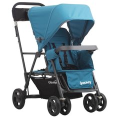 Прогулочная коляска Joovy Caboose Ultralight Graphite голубой