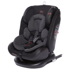 Автокресло группа 0/1/2/3 (до 36 кг) Baby Care Shelter Isofix, эко-черный / серый