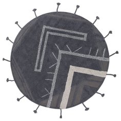 Ковер Lorena Canals Hokan, диаметр: 1.6 м, dark grey