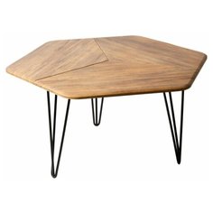 Столик журнальный Калифорния мебель Олдем, ДхШ: 90 х 80 см, дуб американский