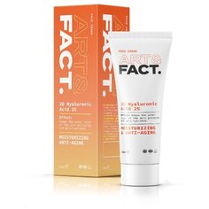 крем Fact 3D Hyaluronic Acid 2% матирующий увлажняющий для лица 20+, 50 мл Art&Fact