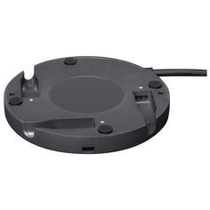 Микрофонная подставка Logitech Rally Mic Pod Hub черный