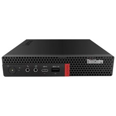 Настольный компьютер Lenovo ThinkCentre M720q Tiny (10T7009BRU) Tiny-Desktop/Intel Core i5-9400T/8 ГБ/1 ТБ HDD/Intel UHD Graphics 630/ОС не установлена черный