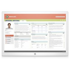 Монитор HP Healthcare Edition HC241 24" белый