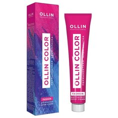 OLLIN Professional Color Fashion перманентная крем-краска, 60 мл, экстра-интенсивный синий