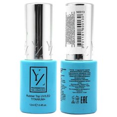 Yllozure верхнее покрытие Rubber Top Titanium+ 12 мл прозрачный