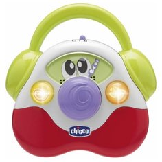 Интерактивная развивающая игрушка Chicco Детское радио белый/зеленый/красный