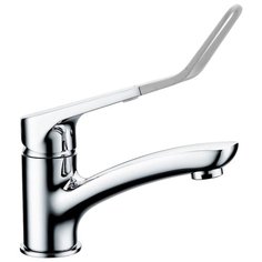 Смеситель для раковины (умывальника) Elghansa Waschtischarm 16x0590 однорычажный хром/серый