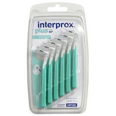 Зубной ершик Dentaid Interprox Plus Micro 0.9, зеленый, 6 шт.