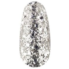 Гель-лак для ногтей Kodi Basic Collection, 12 мл, оттенок 40 SH Белое серебро, брокат и глиттер