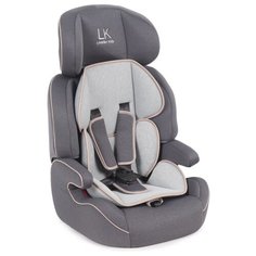 Автокресло группа 1/2/3 (9-36 кг) Lider Kids City Travel Denim, серый/черный