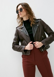 Куртка кожаная Trussardi