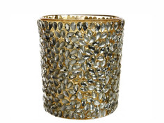 Kaemingk Подсвечник Переливчатые камушки 6х6х6cm 394895/159067