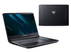 Ноутбук Acer Predator Helios 300 PH315-53-78GJ NH.Q7ZER.00G (Intel Core i7-10750H 2.6 GHz/16384Mb/1000Gb + 256Gb SSD/nVidia GeForce RTX 2070 Max-Q 8192Mb/Wi-Fi/Bluetooth/Cam/15.6/1920x1080/Windows 10 Home 64-bit)