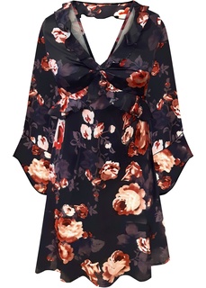 Платье с воланами Bonprix