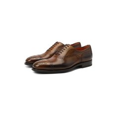 Кожаные оксфорды Santoni