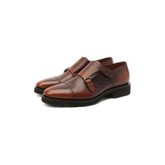 Кожаные монки Santoni