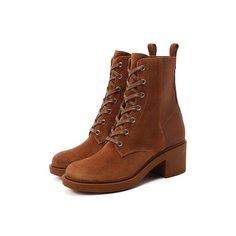 Комбинированные ботильоны Gianvito Rossi