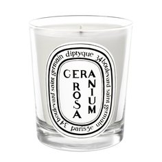 Свеча Geranium Rosa diptyque