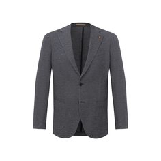 Пиджак из шерсти и хлопка Sartoria Latorre