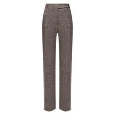 Брюки из шерсти и шелка Kiton