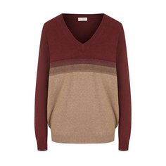 Кашемировый пуловер с V-образным вырезом Brunello Cucinelli