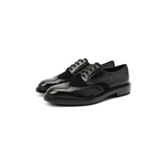 Кожаные дерби Santoni