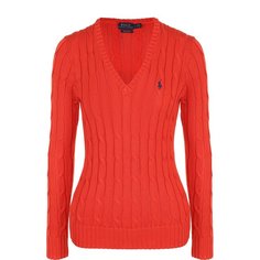 Хлопковый пуловер Polo Ralph Lauren