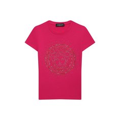 Хлопковая футболка Versace