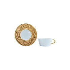 Чайная чашка с блюдцем Twist Or Bernardaud