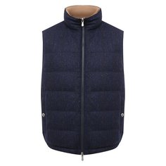 Двусторонний пуховый жилет Brunello Cucinelli