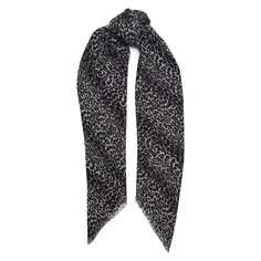 Шарф из кашемира и шелка Saint Laurent